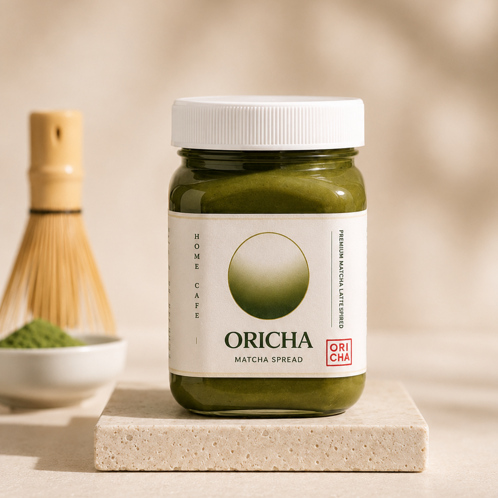 Matcha milk tea spread